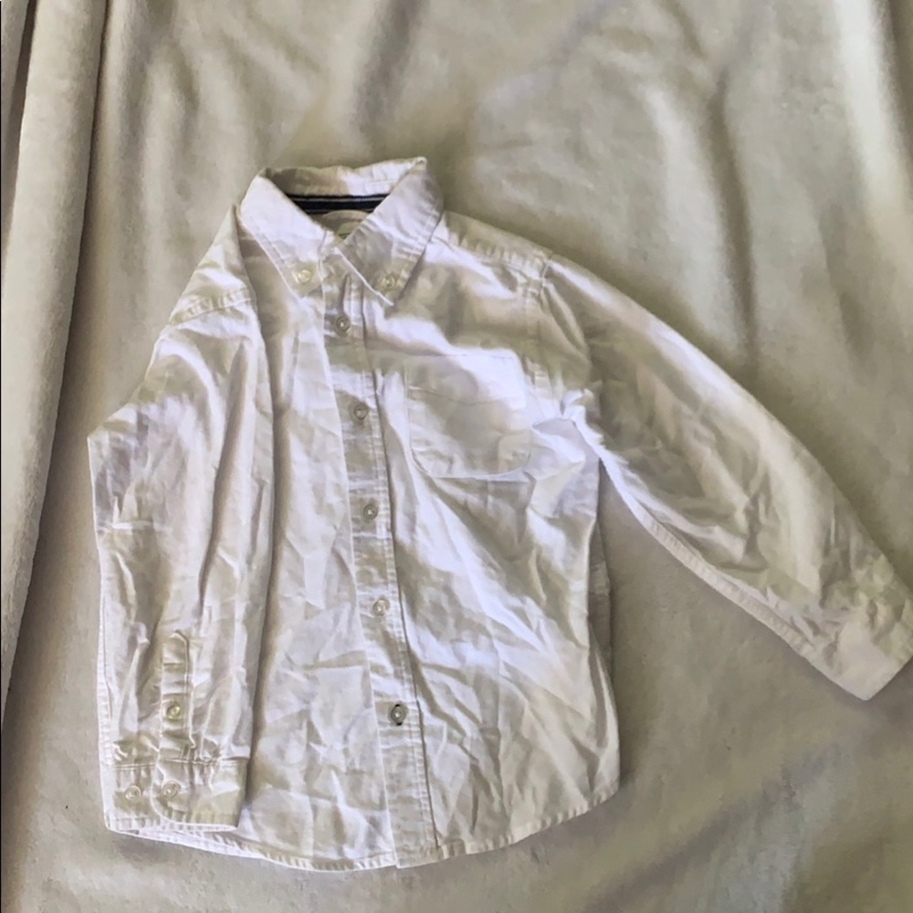 White button down long sleeve